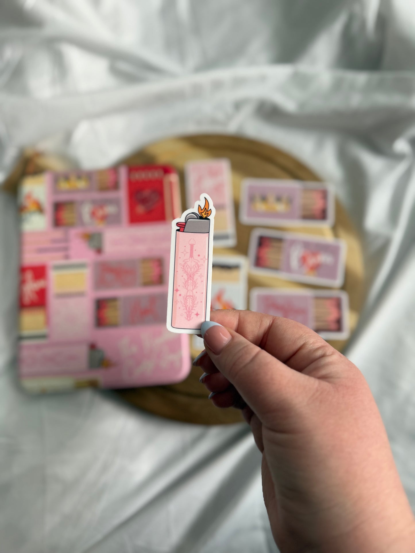 Officially Licensed Lighter Sticker