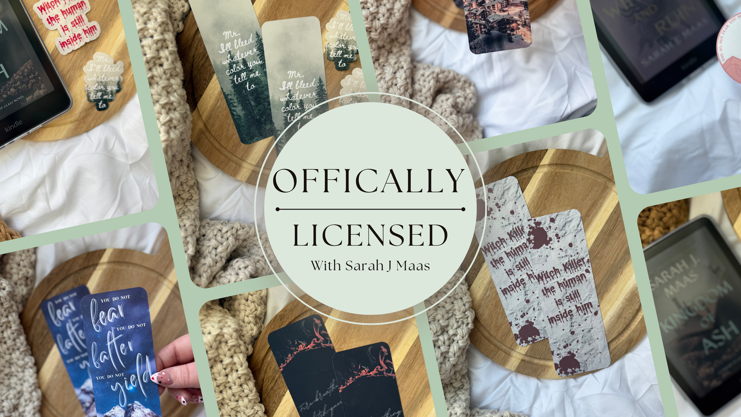 Officially Licensed with Sarah J. Maas