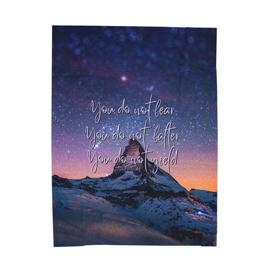 Officially Licensed You Do Not Fear Blanket