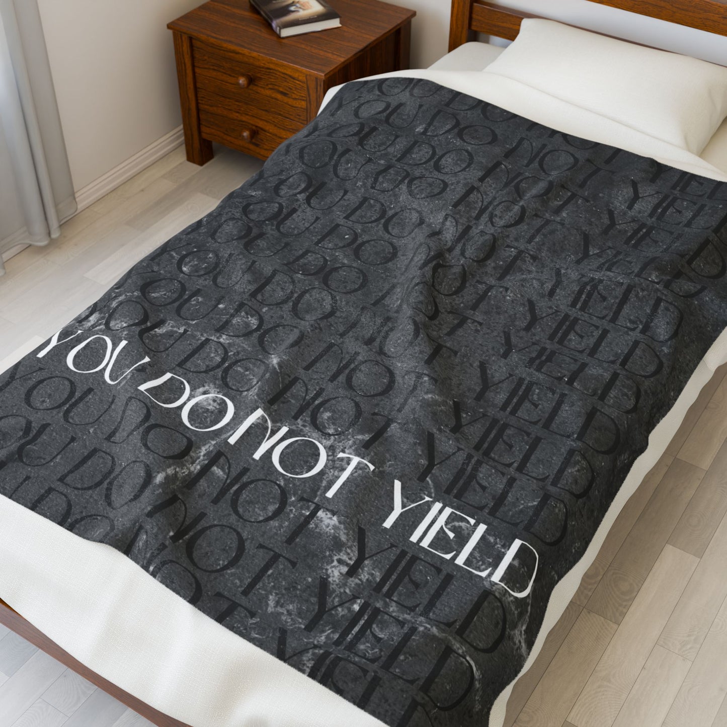 Officially Licensed You Do Not Yield Blanket