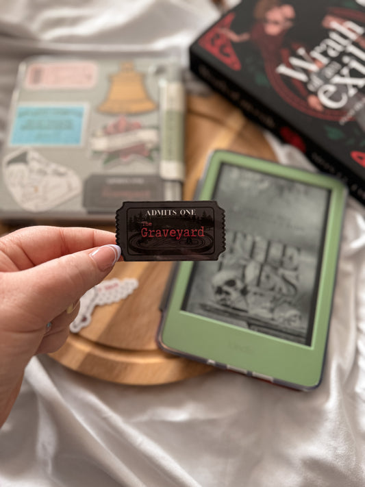 Officially Licensed Graveyard Sticker