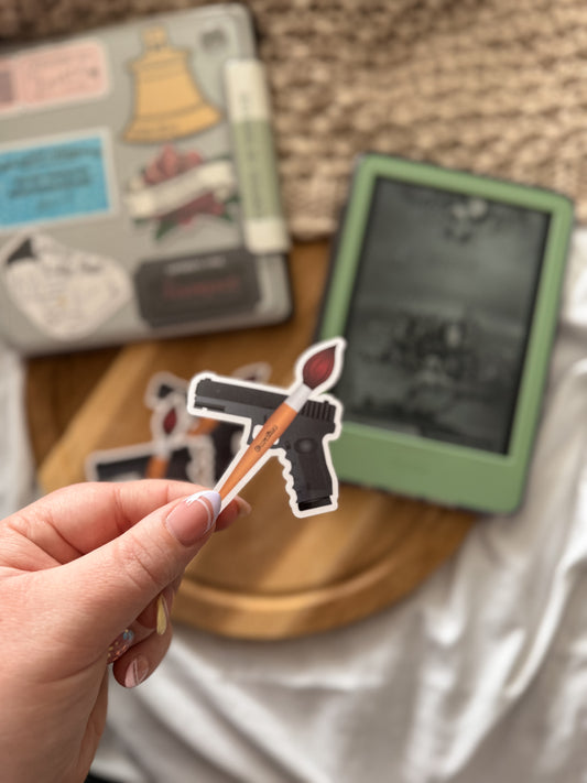 Officially Licensed Paint Brush Stickers